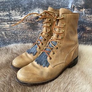 Vintage Justin Kiltie Boots